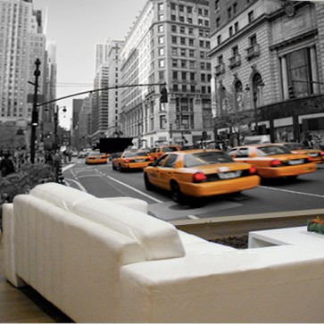 Fotomural Taxis en Manhattan