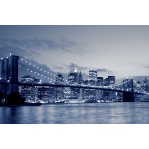Fotomural Brooklyn Bridge Skyline 