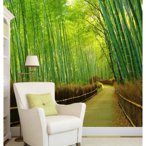 Fotomural bosque de bambú